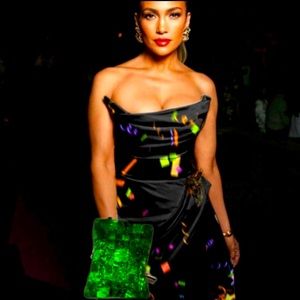 Emerald Green Beaded Evening Bag